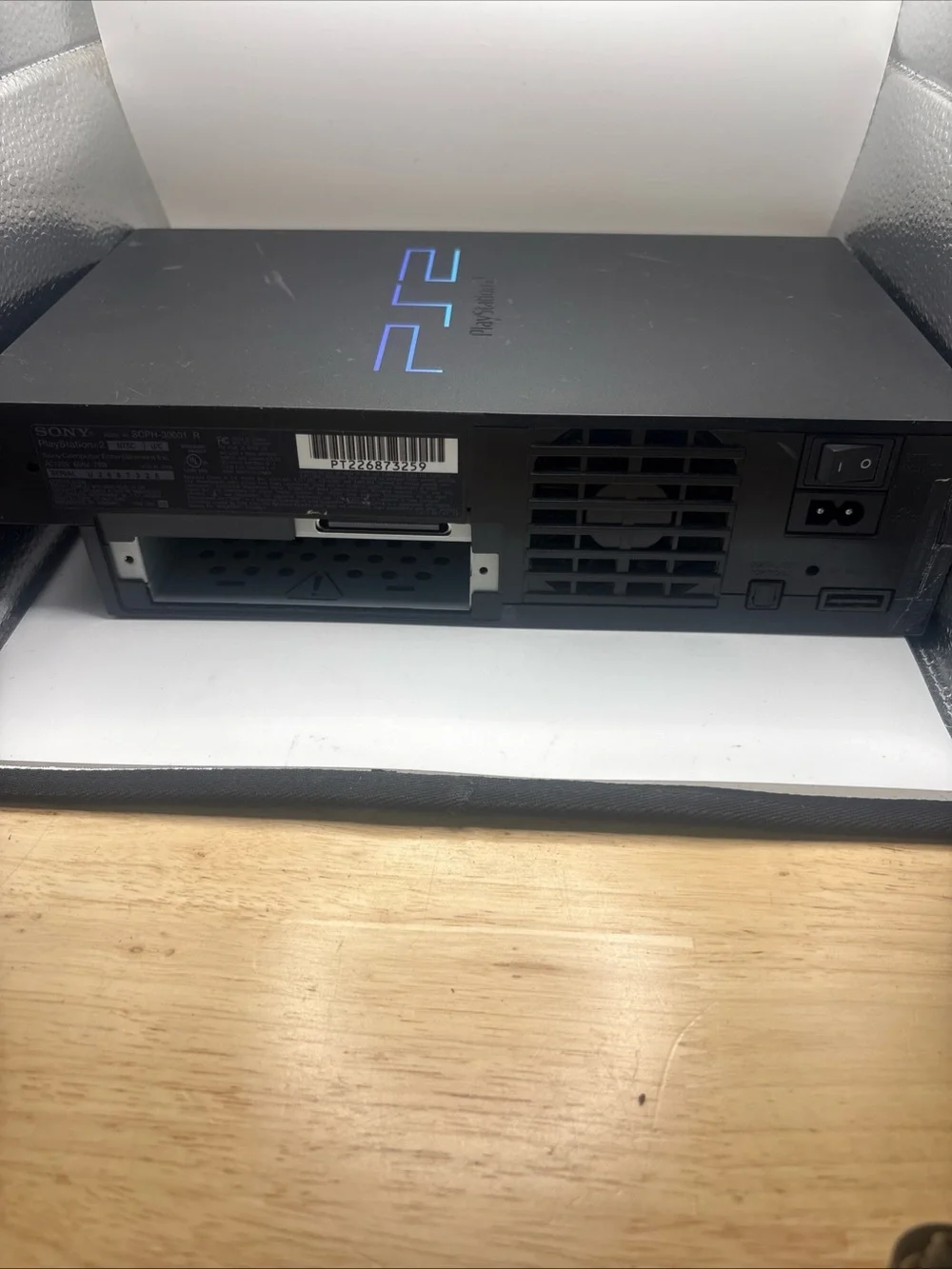 Sony PlayStation 2 Console (SCPH-30001) w/ Accessories FOR PARTS
